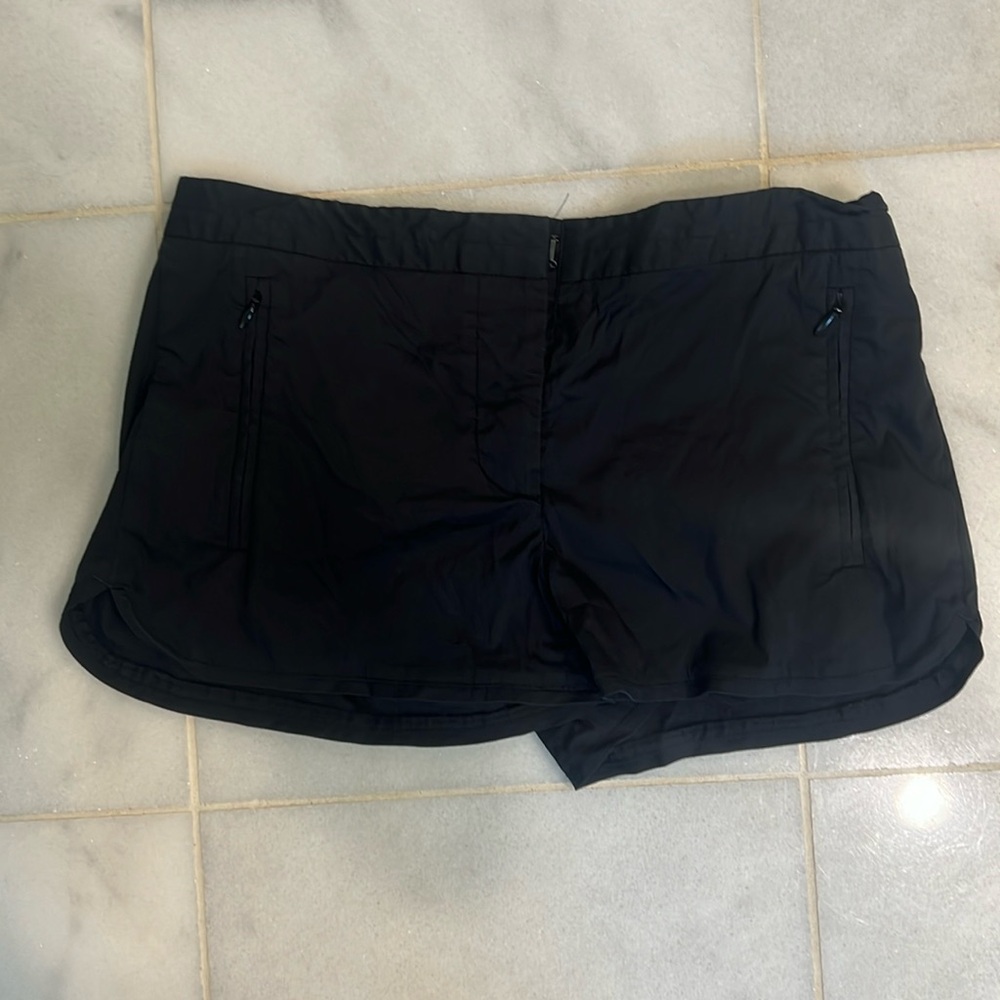 Black Tibi shorts size 0